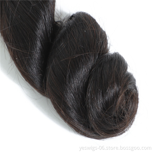 Vietenamese Human Virgin Hair Weave Bundles Top Quality Cuticle Aligned Loose Wave Curly Extensions Malaysian Mink Virgin Hair
